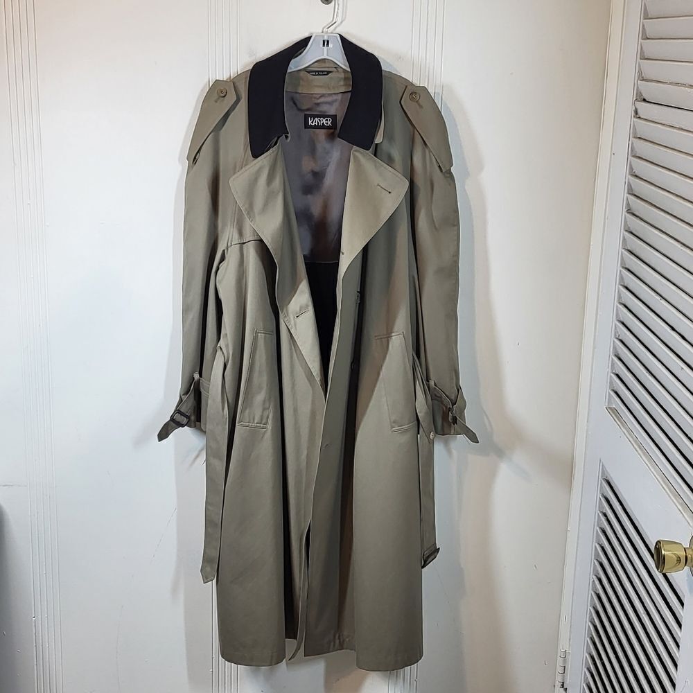 Kasper Men's Trench Coat / Raincoat
